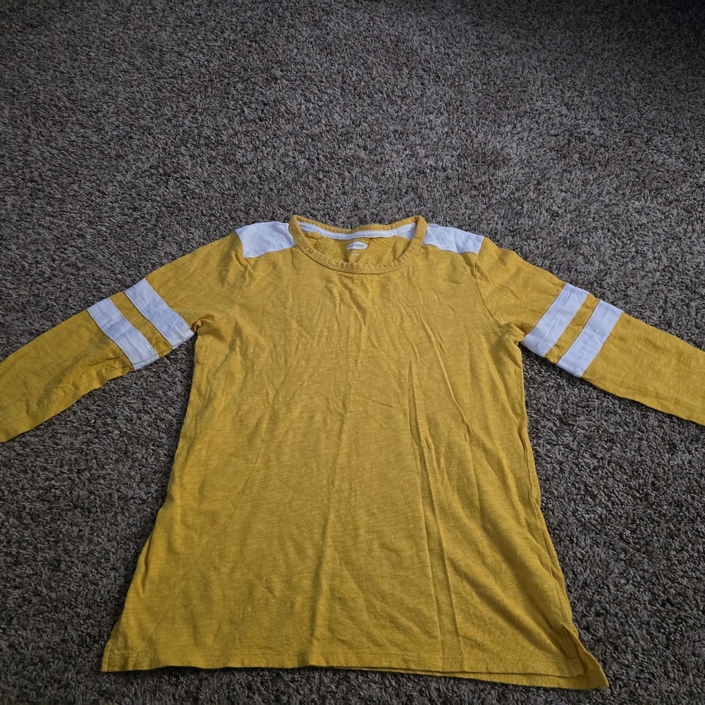 Yellow Long Sleeve Shirt
